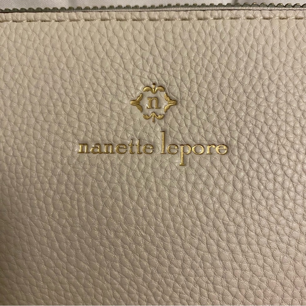 Nanette Lepore Beige and Tan Crossbody Purse - Picture 2 of 9